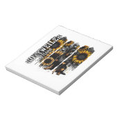 Rottweiler Mama Notizblock (Rotiert)
