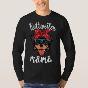 Rottweiler Mama Puppy Mama Dog Mama Lover Geschenk T-Shirt