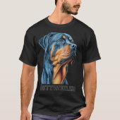 Rottweiler-Mama T-Shirt (Vorderseite)