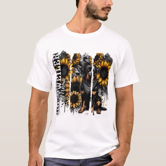 Rottweiler Mama T-Shirt (Vorderseite)