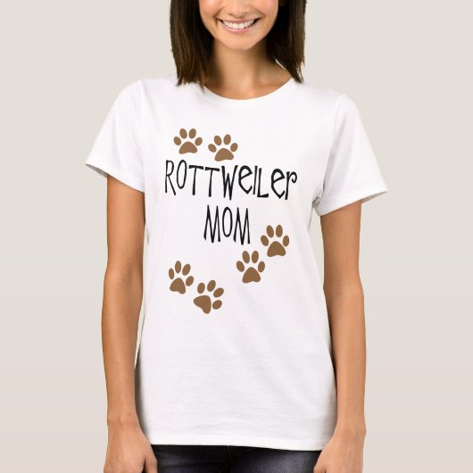 Rottweiler Mama T-Shirt (Vorderseite)