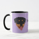 Rottweiler-Mama Tasse (Links)