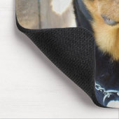 Rottweiler Mausunterlage Mousepad (Ecke)