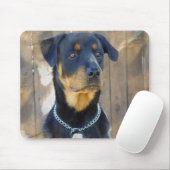 Rottweiler Mausunterlage Mousepad (Mit Mouse)