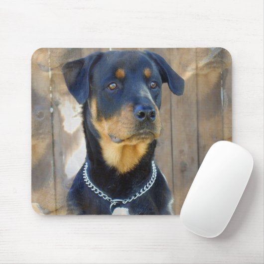 Rottweiler Mausunterlage Mousepad (Mit Mouse)