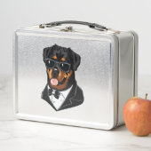 Rottweiler Metall Brotdose (Beispiel)