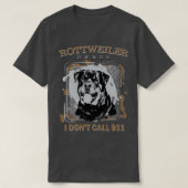 Rottweiler Metzgerhund (10) T-Shirt (Design vorne)
