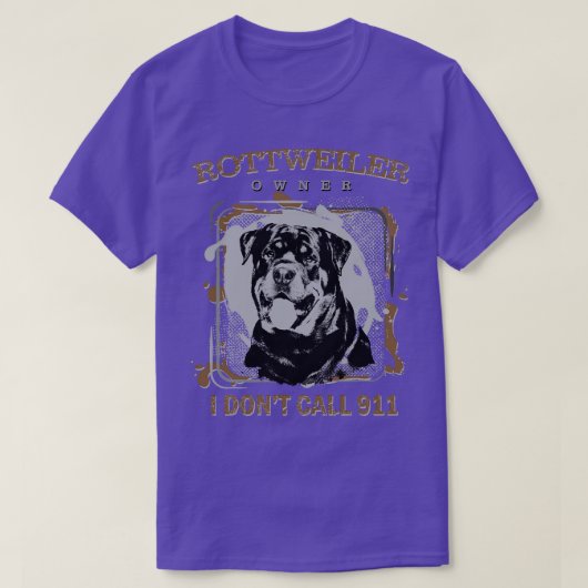 Rottweiler Metzgerhund (12) T-Shirt (Design vorne)