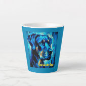 Rottweiler Milchtasse (Vorderseite)