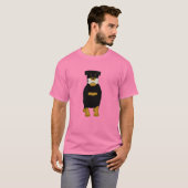 Rottweiler mit Knochen-T - Shirt (Vorne ganz)