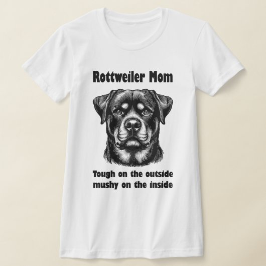Rottweiler Mom- Rotti T-Shirt (Ablage )