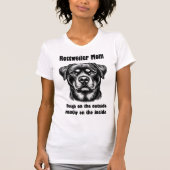 Rottweiler Mom- Rotti T-Shirt (Vorderseite)