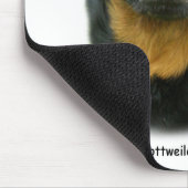 Rottweiler Mousepad (Ecke)