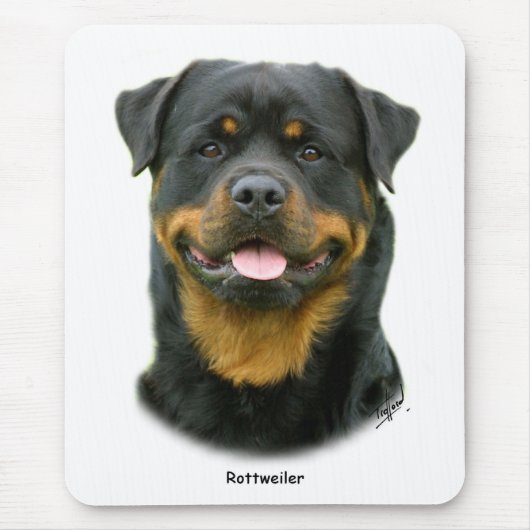 Rottweiler Mousepad (Vorne)