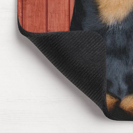 Rottweiler Mousepad (Ecke)