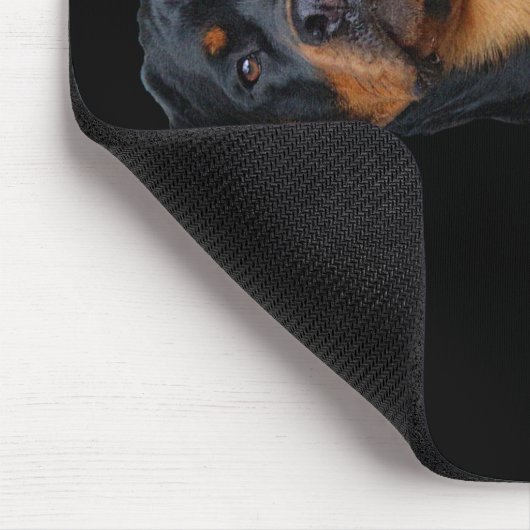 Rottweiler Mousepad (Ecke)