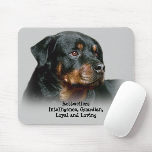 Rottweiler Mousepad (Mit Mouse)