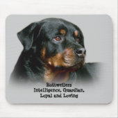 Rottweiler Mousepad (Vorne)