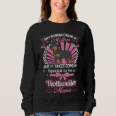 Rottweiler Mutter Sweatshirt (Vorderseite)