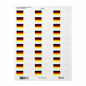 Rottweiler-Name auf der Flagge (Vorne)