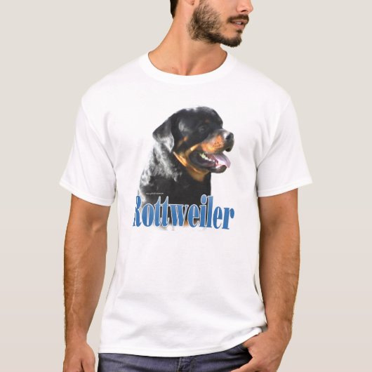 Rottweiler Name T-Shirt (Vorderseite)