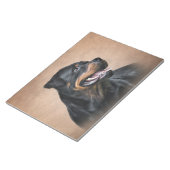 Rottweiler Notizblock (angewinkelt)