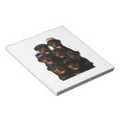 Rottweiler Notizblock (angewinkelt)
