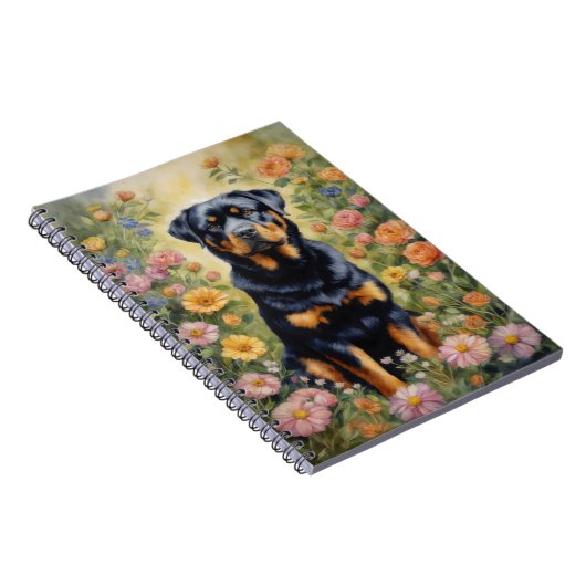Rottweiler Notizblock (Rechte Seite)