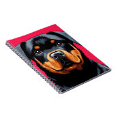Rottweiler Notizblock (Rechte Seite)