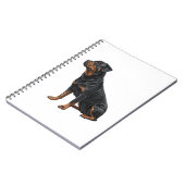 Rottweiler Notizblock (Linke Seite)