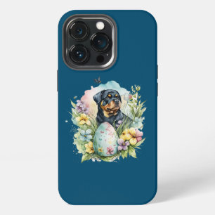 Rottweiler-Oster-Ei, Frohe Ostern Rottweiler iPhone 13 Pro Hülle