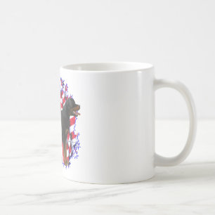 Rottweiler Patriot Kaffeetasse