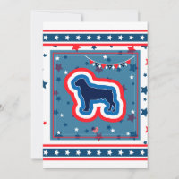 Rottweiler Patriotic Red White and Blue 4. Juli