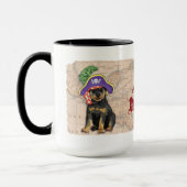 Rottweiler Pirate Tasse (Links)