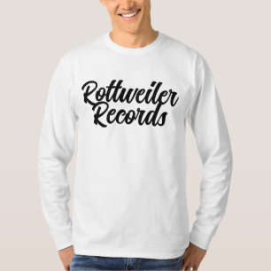 Rottweiler-Platten Herren-Langschläfer-T - Shirt W