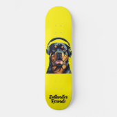 Rottweiler Platten Skateboard 1 (Vorderseite)