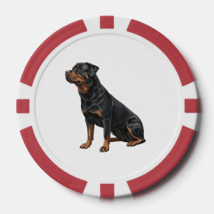 Rottweiler Pokerchips