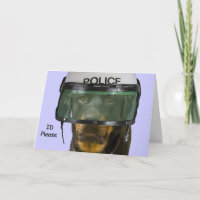 Rottweiler Police Card by Focus für eine Sache