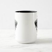 Rottweiler Portrait Tasse (Zentrum)