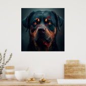 Rottweiler Poster (Küche)