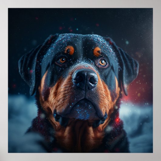 Rottweiler Poster (Vorne)
