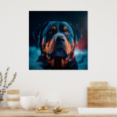 Rottweiler Poster (Küche)