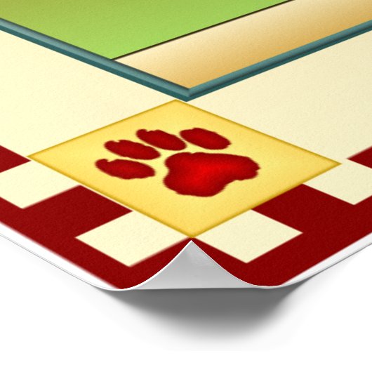 Rottweiler Poster (Ecke)