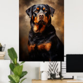 Rottweiler Poster (Heimbüro)