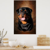 Rottweiler Poster (Küche)