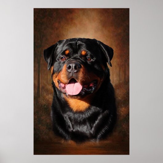 Rottweiler Poster (Vorne)