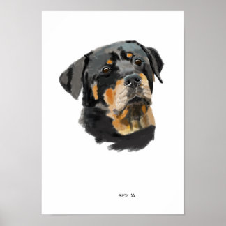 Rottweiler Poster