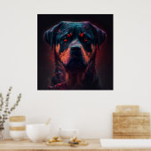 Rottweiler Poster (Küche)