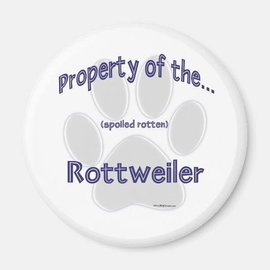 Rottweiler Property - Magnet (Vorne)