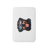 Rottweiler Puppy Badematte (Vorderseite Vertikal)